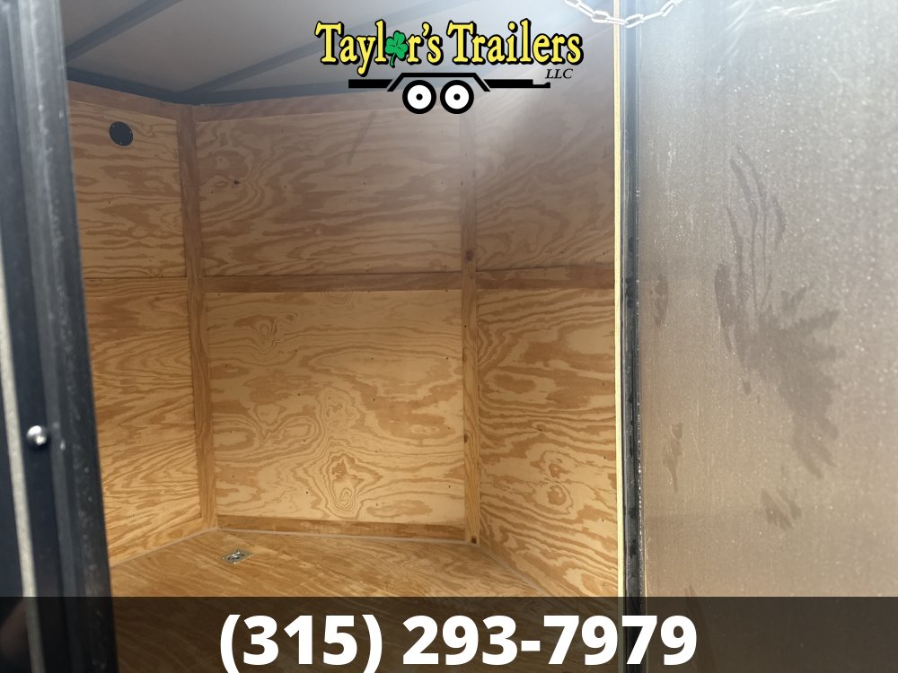 2025 Quality Cargo 8.5x16 Ta 7K Gvw Enclosed Trailer 7' Ceiling BLK/OUT PKG