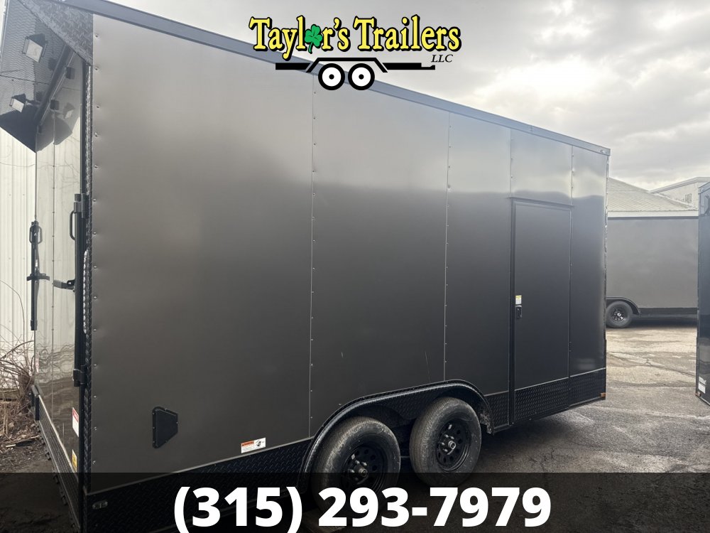 2025 Quality Cargo 102x16 Enclosed Cargo 7,000 GVWR w/8' Ceiling