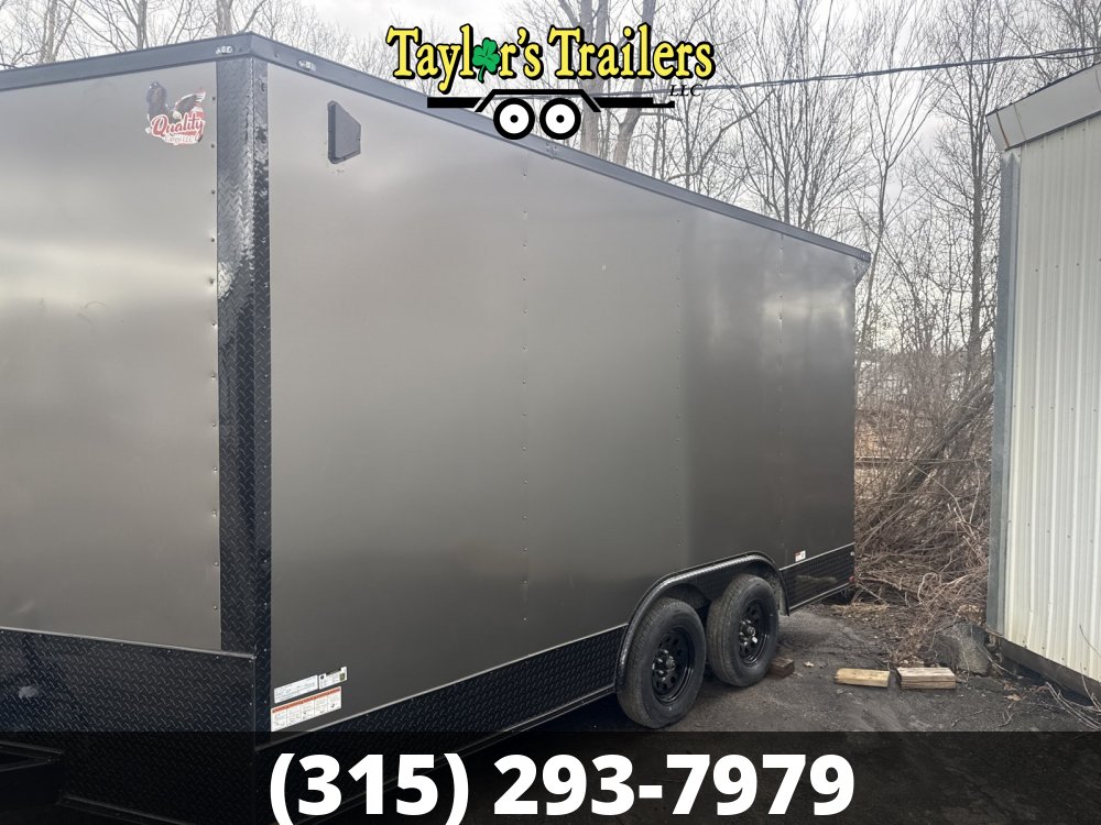 2025 Quality Cargo 102x16 Enclosed Cargo 7,000 GVWR w/8' Ceiling