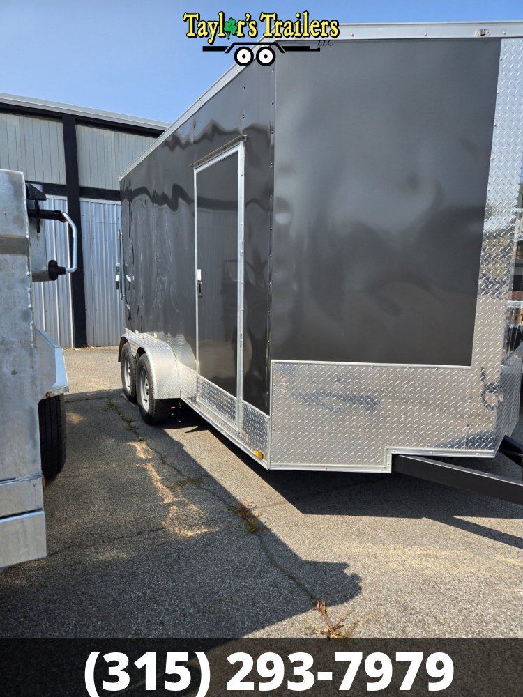 USED 2023 Quality Cargo 7x14TA 7K GVW 7' Ceiling & D-Rings