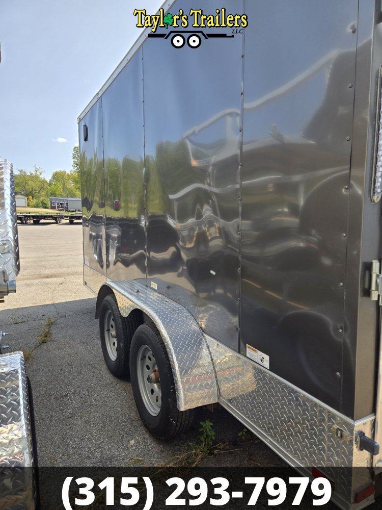 USED 2023 Quality Cargo 7x14TA 7K GVW 7' Ceiling & D-Rings