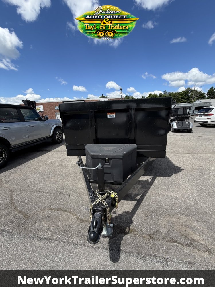 2026 Weberlane 82x16 Dump Trailer 17.9K GVW w/Barn Door Ramp Gate Combo