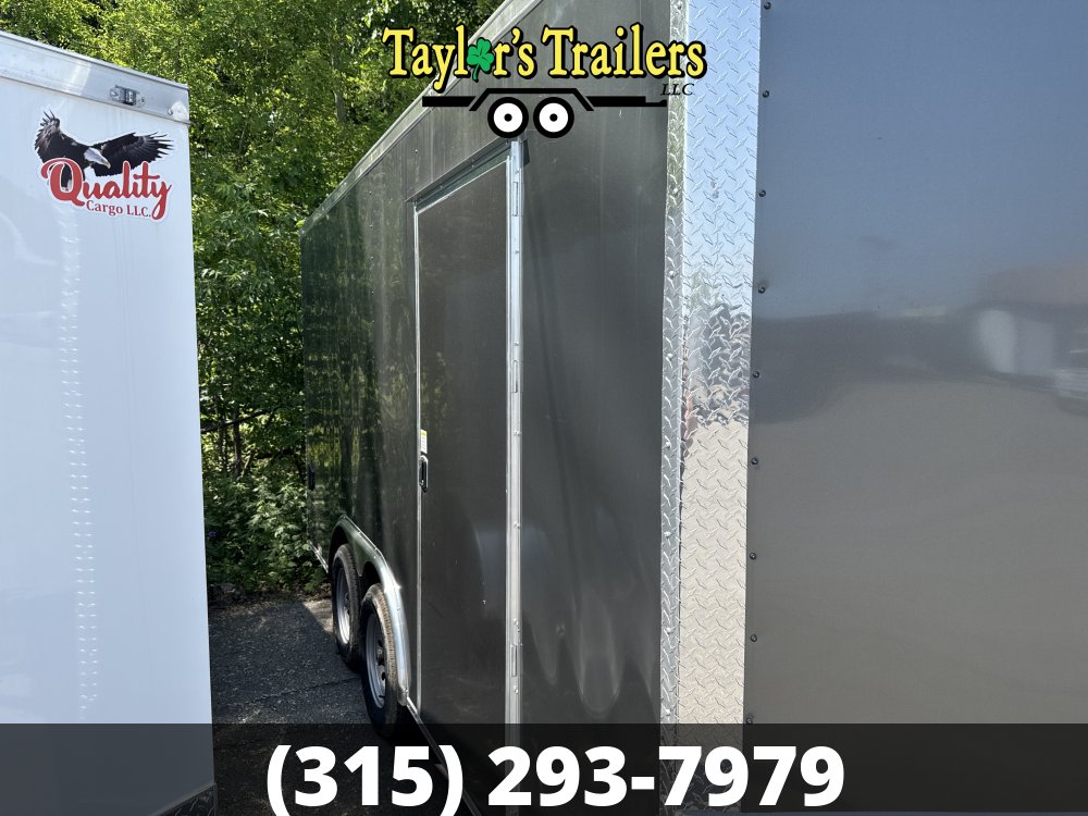 2025 Quality Cargo 8.5x16 Ta 7K Gvw Enclosed Trailer 7' Ceiling