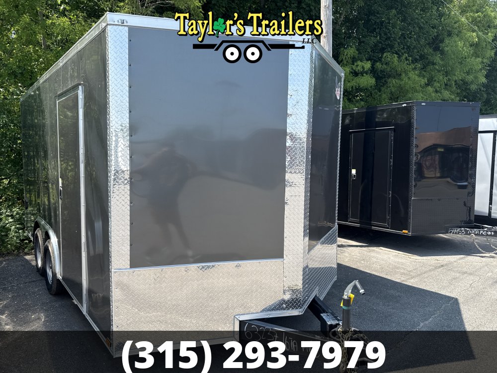 2025 Quality Cargo 8.5x16 Ta 7K Gvw Enclosed Trailer 7' Ceiling