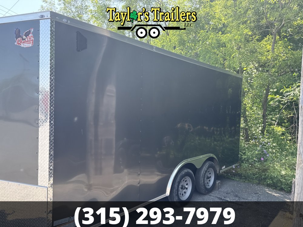 2025 Quality Cargo 8.5x16 Ta 7K Gvw Enclosed Trailer 7' Ceiling