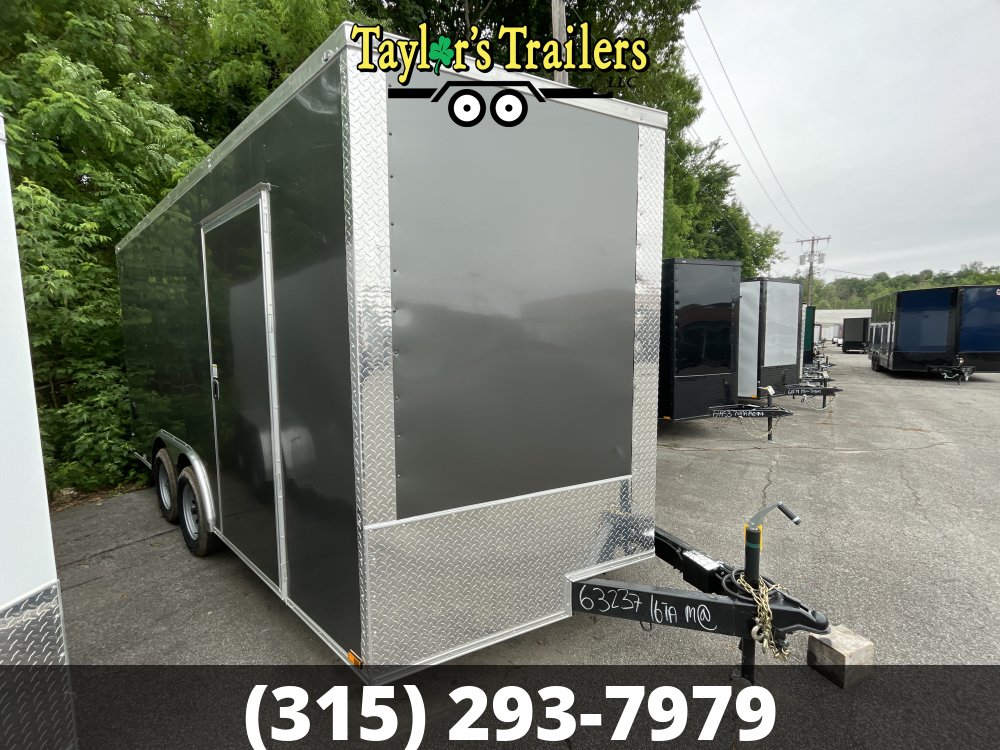 2025 Quality Cargo 8.5x16 Ta 7K Gvw Enclosed Trailer 7' Ceiling