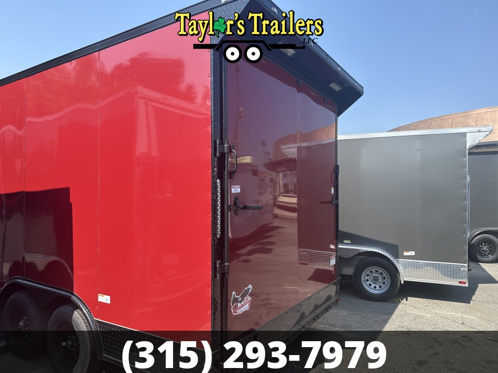 2025 Quality Cargo 102x16 Enclosed Cargo 7,000 GVWR w/8' Ceiling