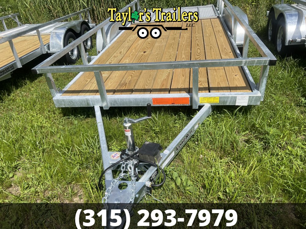 2026 Load Rite 79x16TA 7K GVW Galvanized Utility Trailer