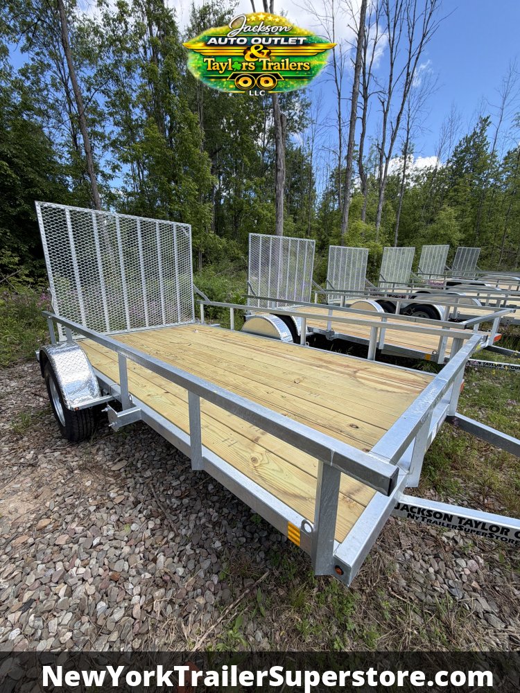 2027 Load Rite 78"X12 Galvanized Utility Trailer