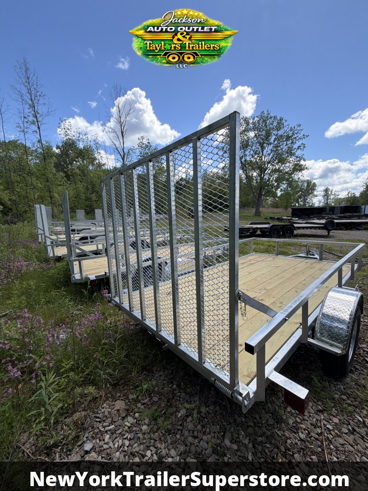 2027 Load Rite 78"X12 Galvanized Utility Trailer