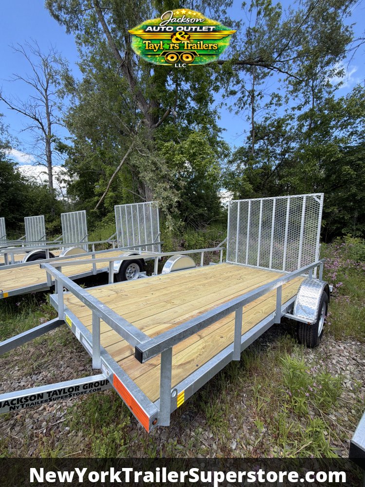 2027 Load Rite 78"X12 Galvanized Utility Trailer
