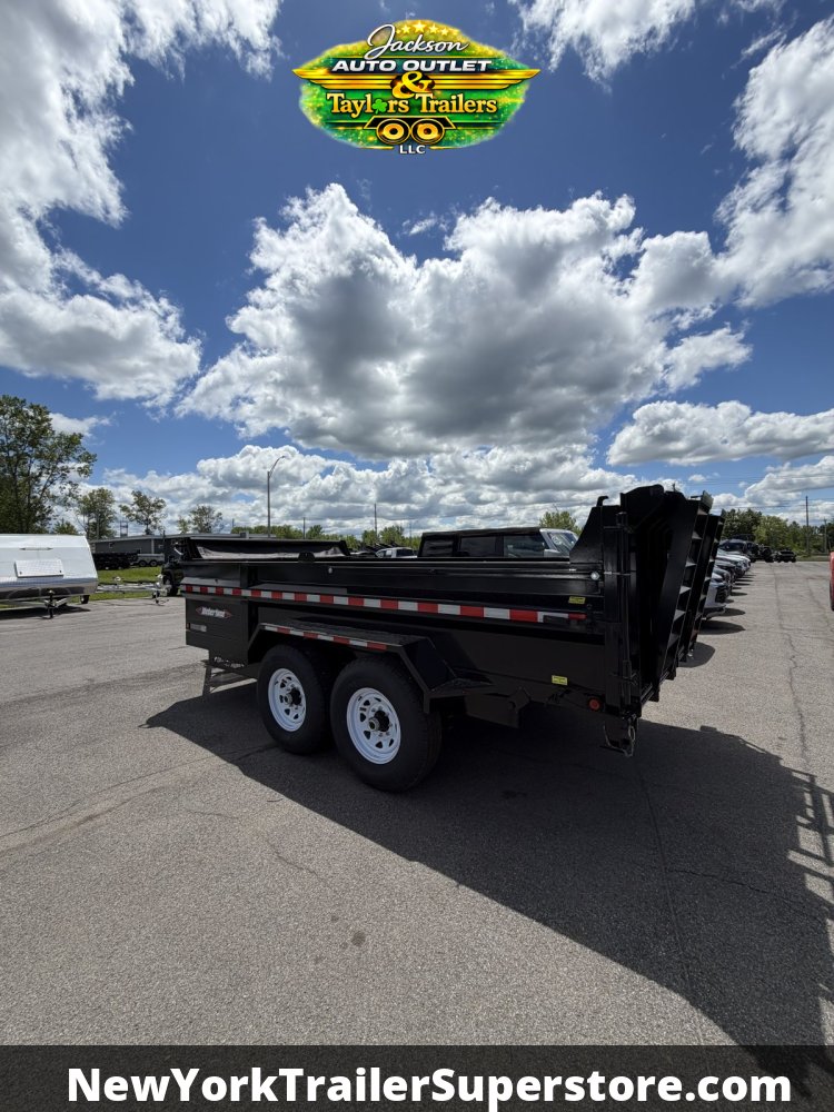 2026 Weberlane 82x14 Dump Trailer 15.6K GVW w/Barn Door Ramp Gate Combo