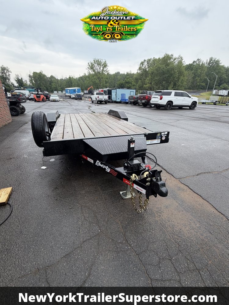 USED 2025 Liberty 84x18 Car Hauler 7,000 GVWR