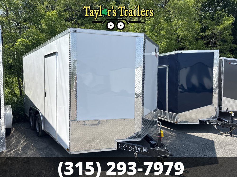 2025 Quality Cargo 8.5x16 Ta 7K Gvw Enclosed Trailer 7' Ceiling