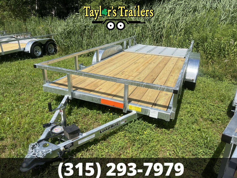 2026 Load Rite 79x16TA 7K GVW Galvanized Utility Trailer