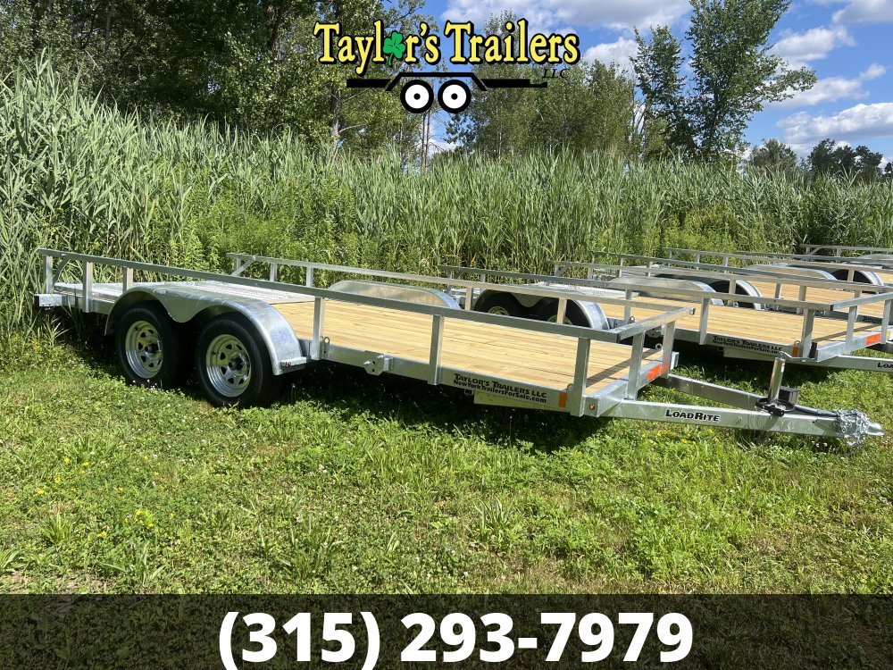2026 Load Rite 79x16TA 7K GVW Galvanized Utility Trailer