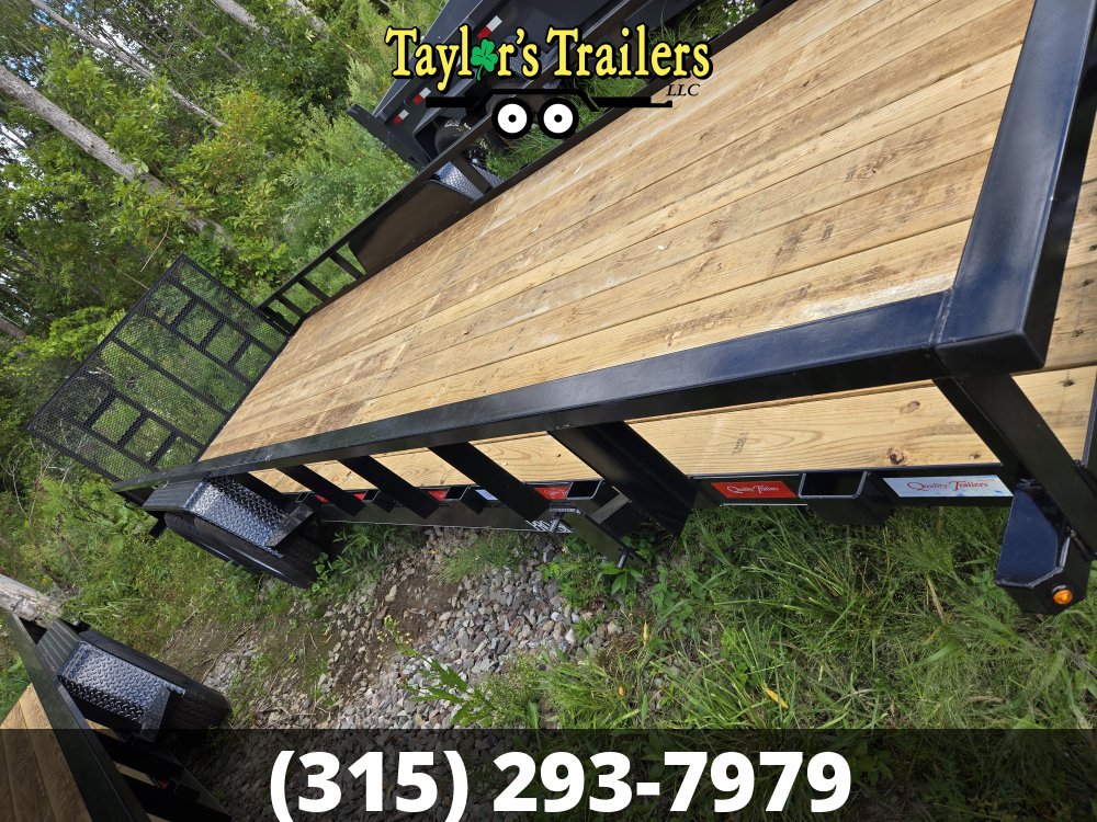 2026 Quality Trailers 82x24TA 9990 GVW Landscape Utility