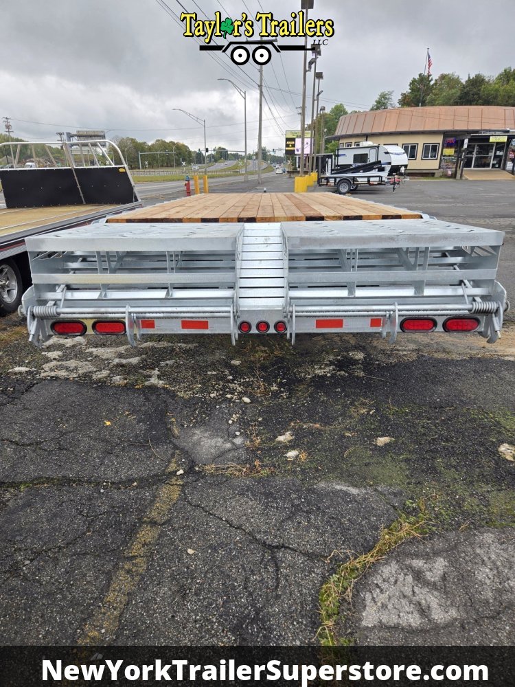 2025 Weberlane 102x24 TA DeckOver Galvanized Equipment 15k GVWR