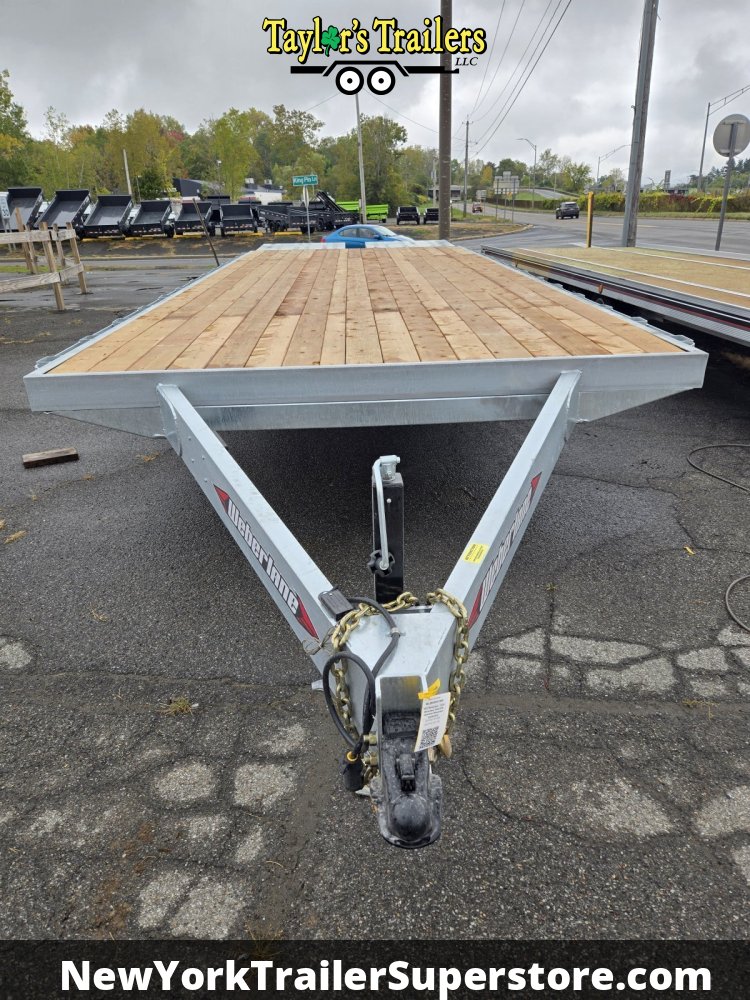 2025 Weberlane 102x24 TA DeckOver Galvanized Equipment 15k GVWR