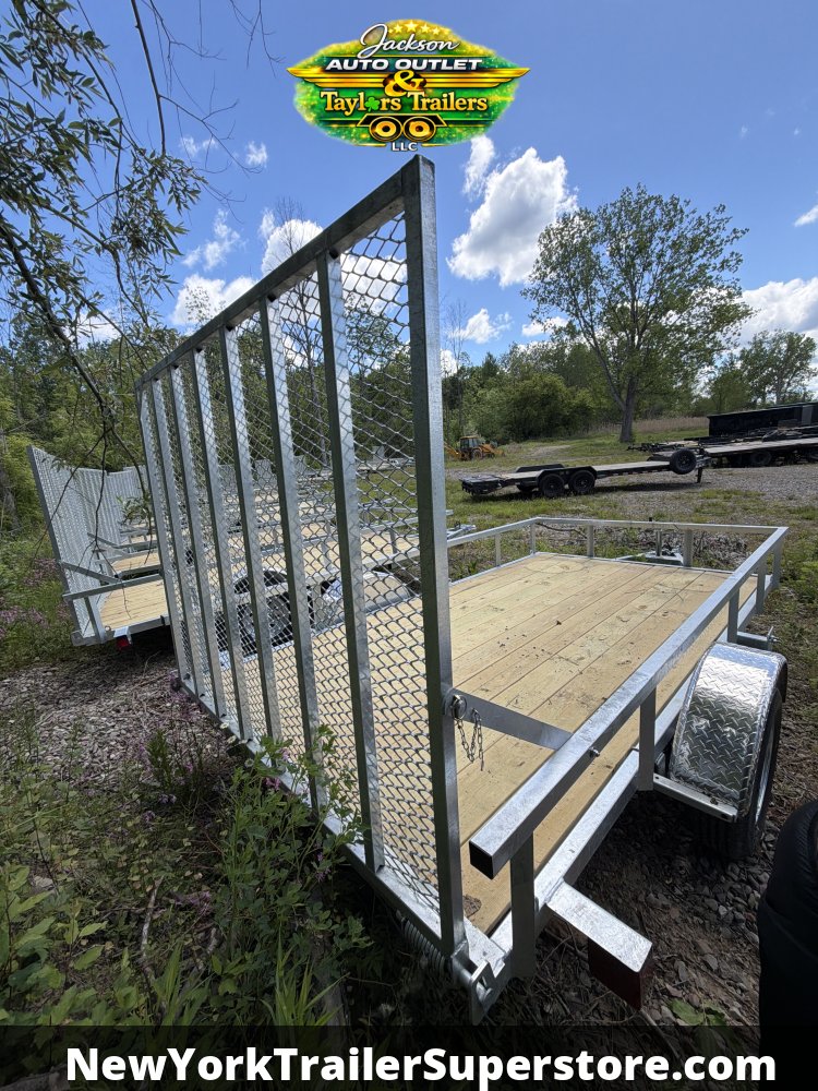 2027 Load Rite 78"X12 Galvanized Utility Trailer