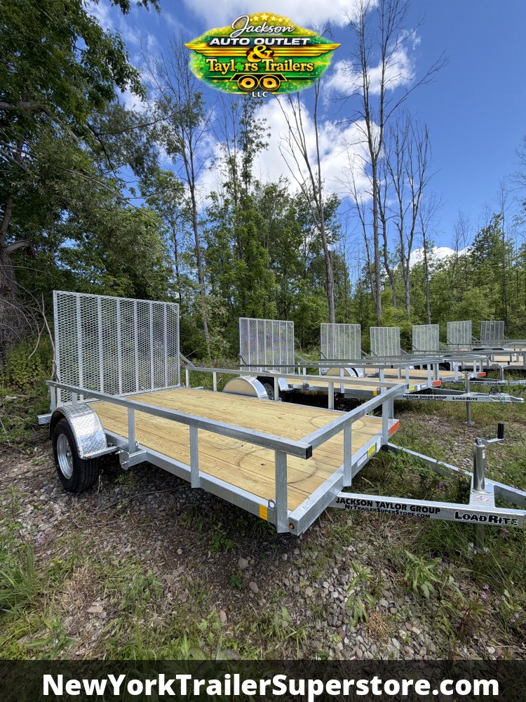 2027 Load Rite 78"X12 Galvanized Utility Trailer