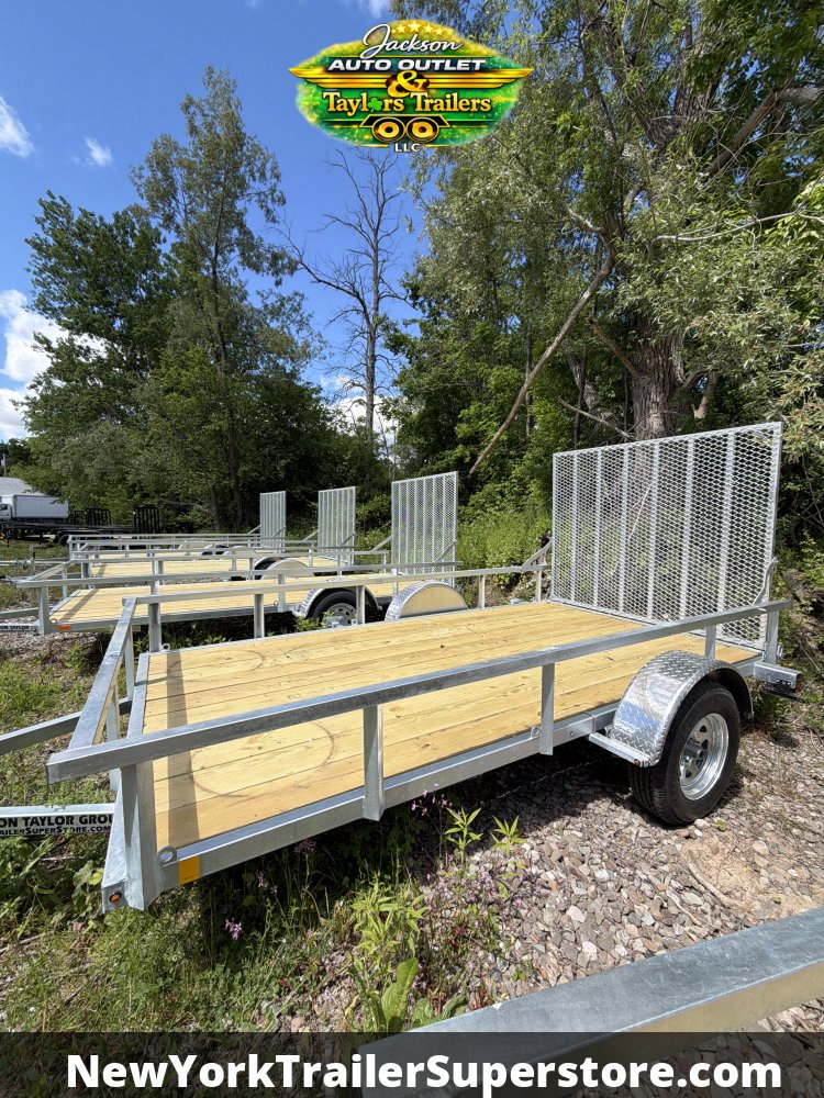 2027 Load Rite 78"X12 Galvanized Utility Trailer