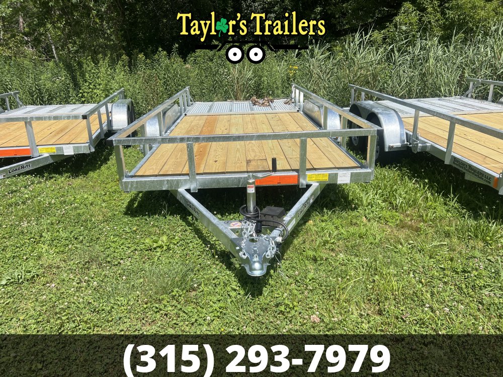 2026 Load Rite 79x16TA 7K GVW Galvanized Utility Trailer