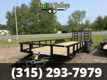 2026 Quality Trailers 82x24TA 9990 GVW Landscape Utility