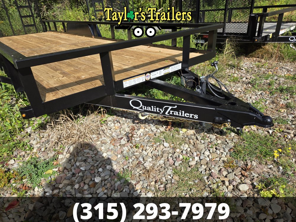 2026 Quality Trailers 82x24TA 9990k GVW Landscape Utility