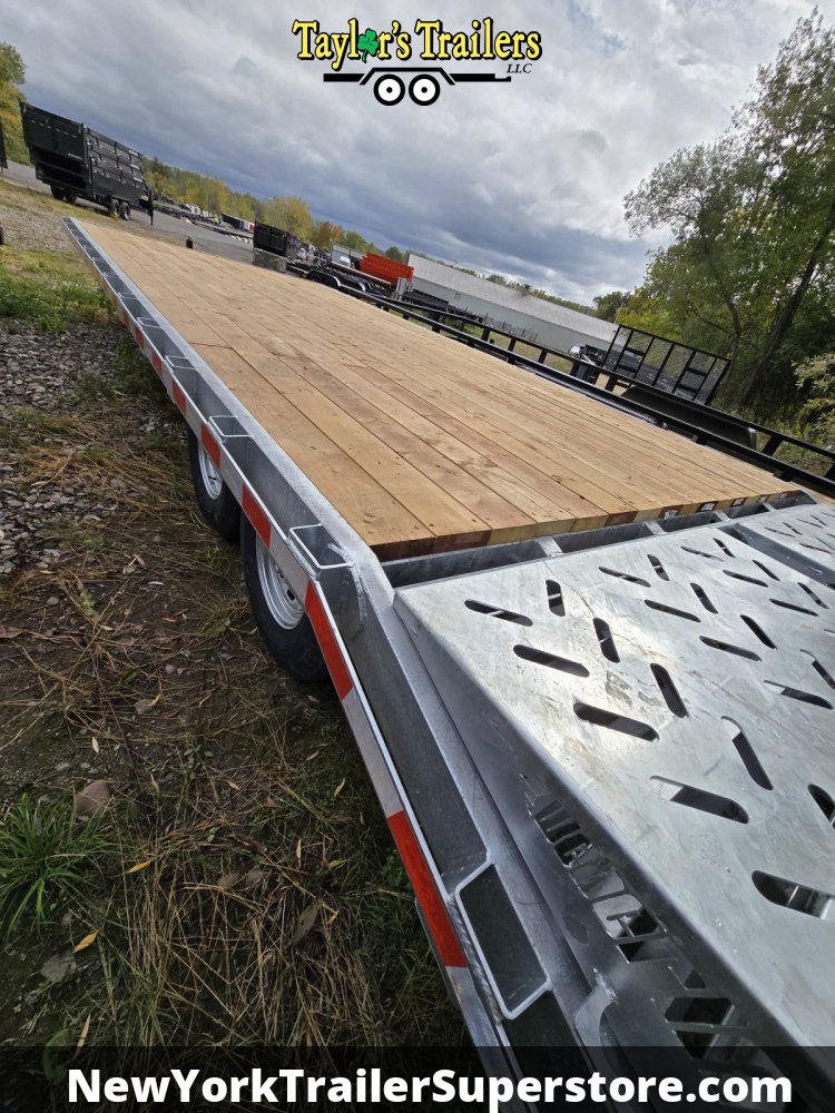 2025 Weberlane 8.5 x 22 TA Deck Over Galvanized Equipment 15k GVWR