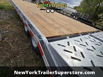 2025 Weberlane 8.5 x 22 TA Deck Over Galvanized Equipment 15k GVWR