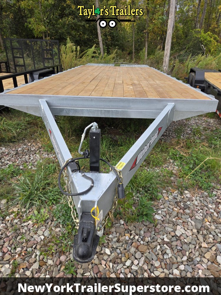 2025 Weberlane 8.5 x 22 TA Deck Over Galvanized Equipment 15k GVWR