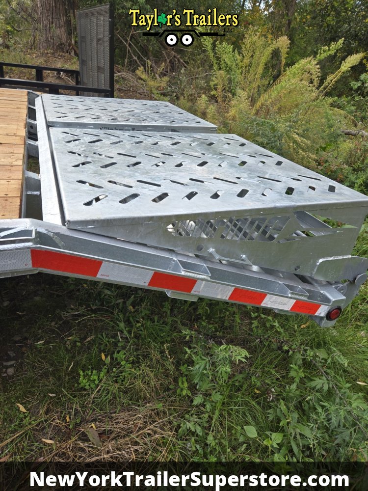2025 Weberlane 8.5 x 22 TA Deck Over Galvanized Equipment 15k GVWR
