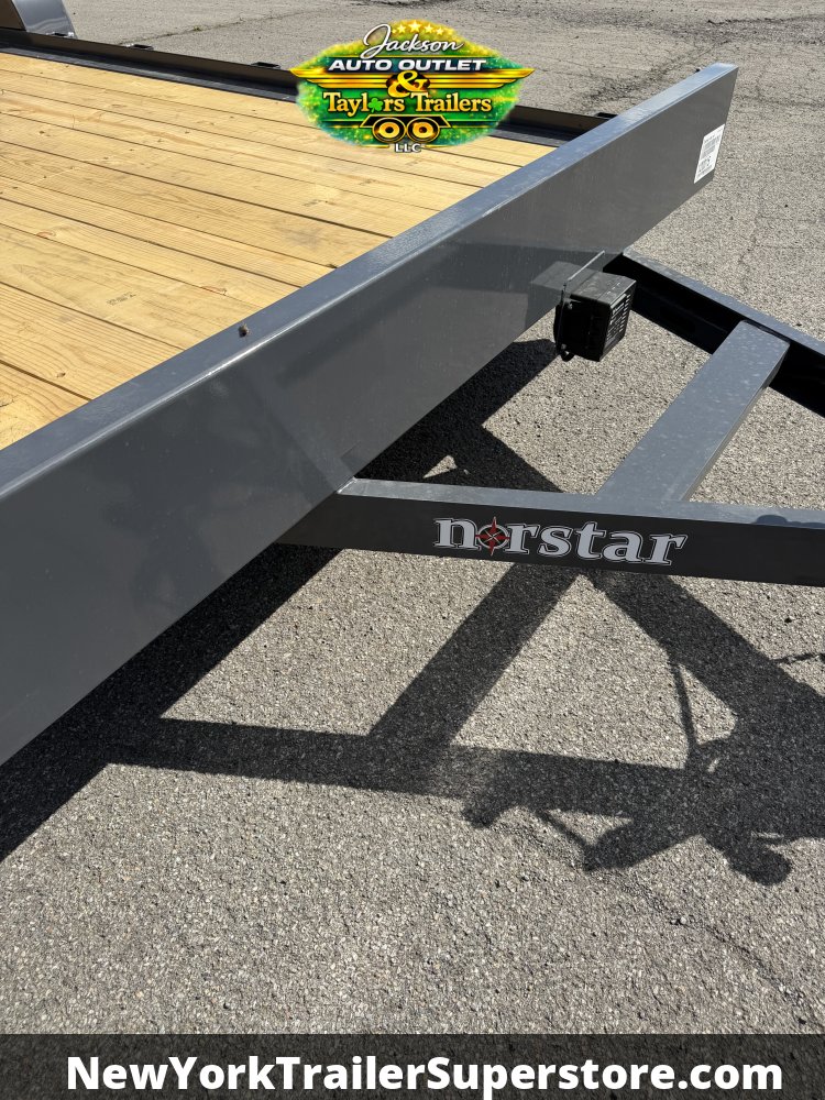 2027 Norstar 83 x 18 Car Hauler w/ Slide Out Ramps 7k GVWR