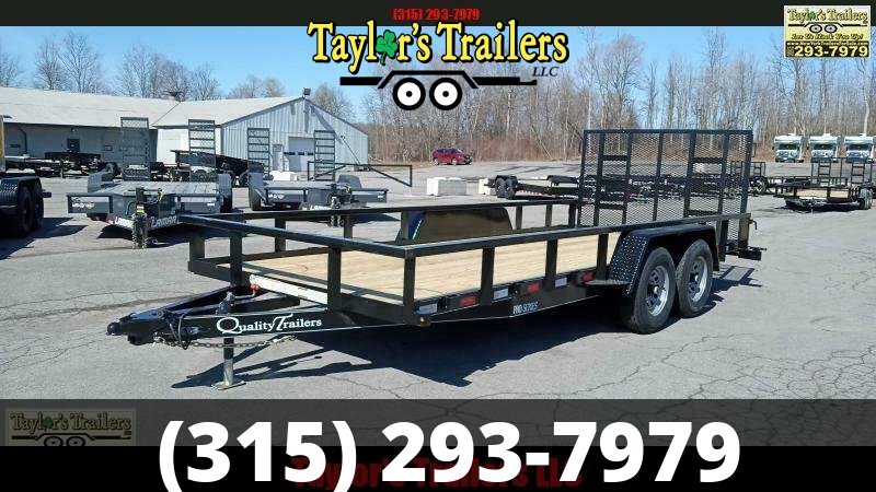 2026 Quality Trailers 82x16 Utility 7,000 GVWR