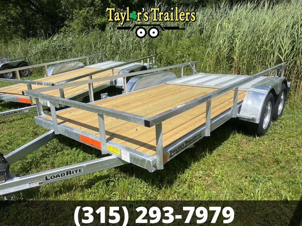 2026 Load Rite 79x14TA 7k GVW Galvanized Utility
