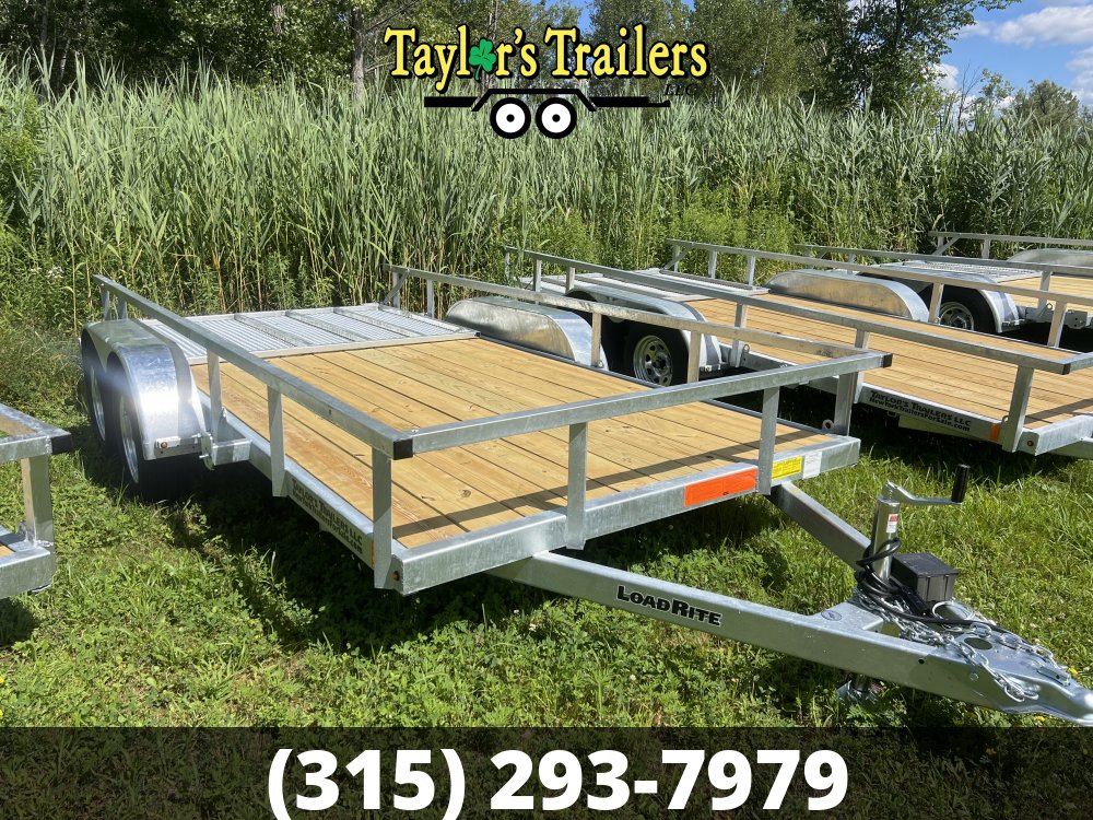 2026 Load Rite 79x14TA 7k GVW Galvanized Utility