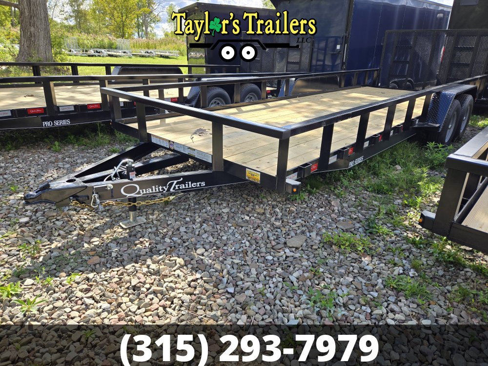 2026 Quality Trailers 82x22 Utility 9,990 GVWR