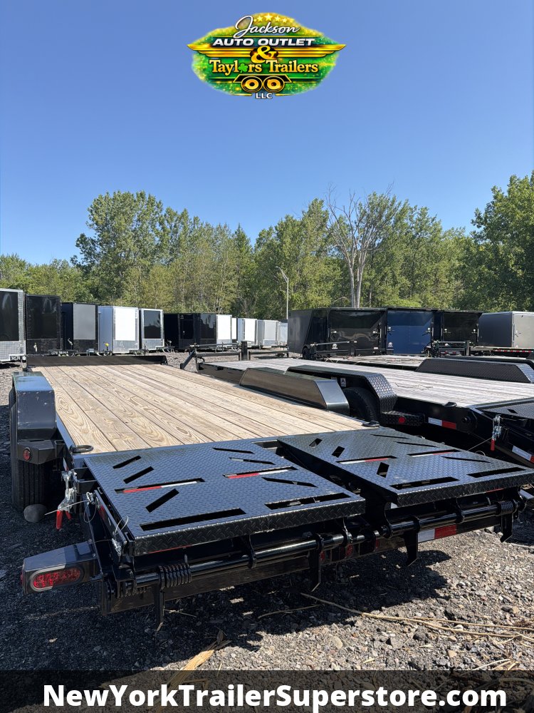 2026 Iron Bull 83X22TA 14K GVW Equipment Trailer w/Mega Ramps