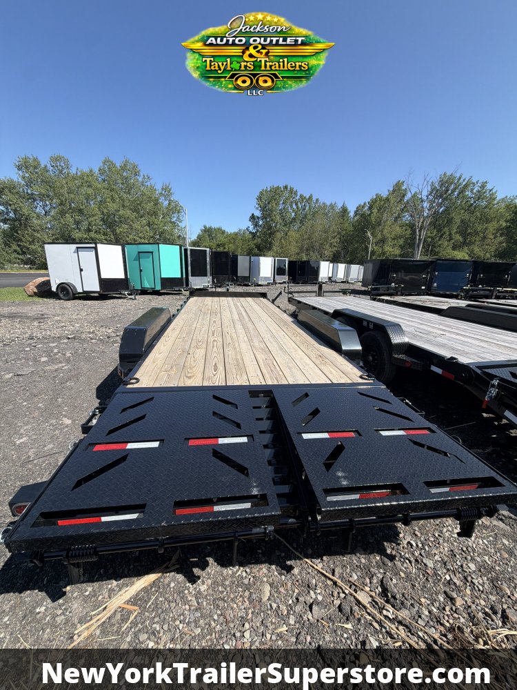 2026 Iron Bull 83X22TA 14K GVW Equipment Trailer w/Mega Ramps