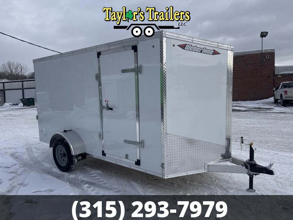 2025 Weberlane 6x12 Aluminum Cargo Trailer 2,989Lb GVW