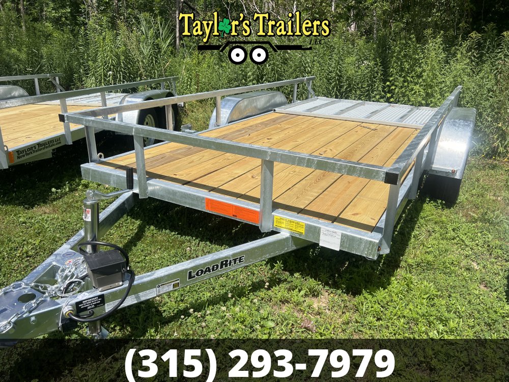 2026 Load Rite 79x14TA 7k GVW Galvanized Utility