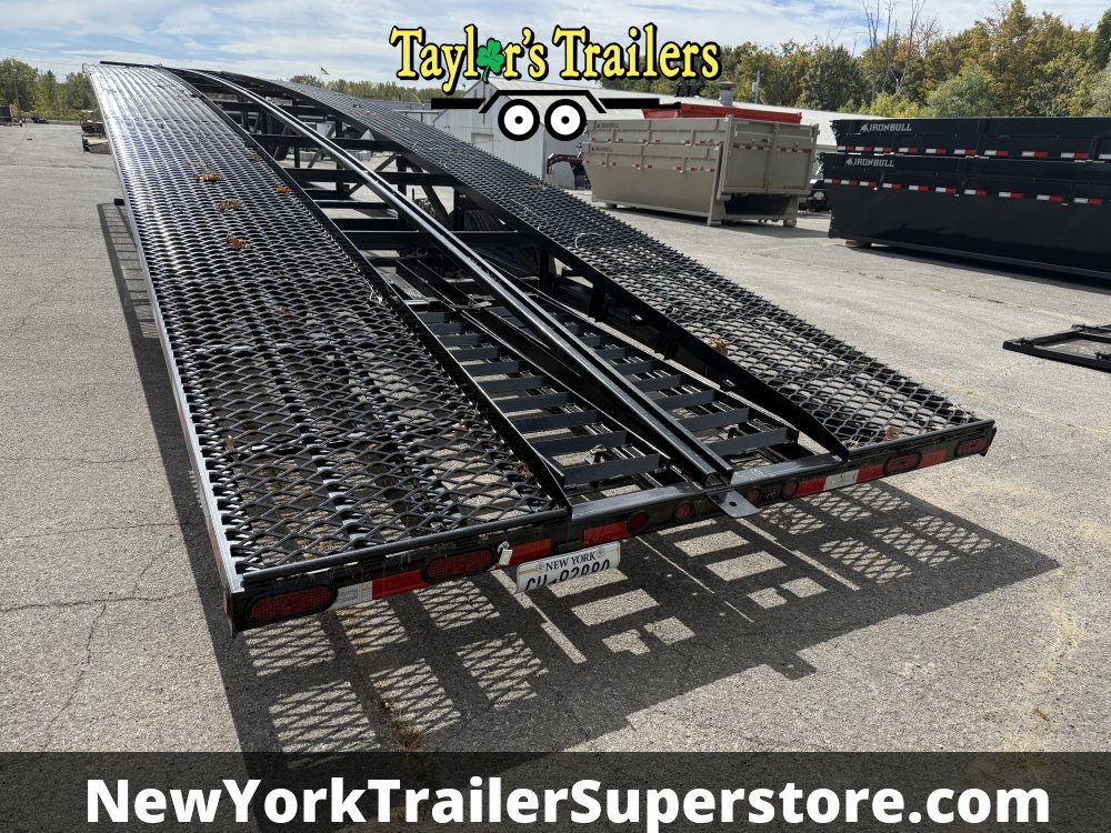 2025 Kaufman W50 Delux 102"x50' Wedge Car Hauler 18k GVW Tri-Axle w/ Trailer Hauling Package