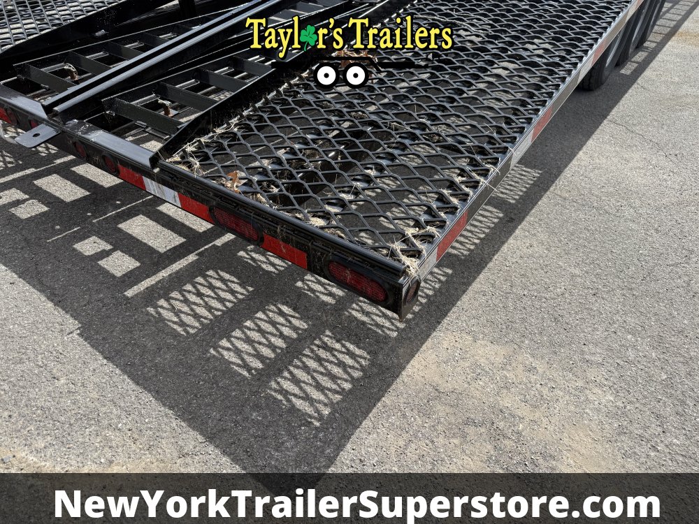 2025 Kaufman W50 Delux 102"x50' Wedge Car Hauler 18k GVW Tri-Axle w/ Trailer Hauling Package