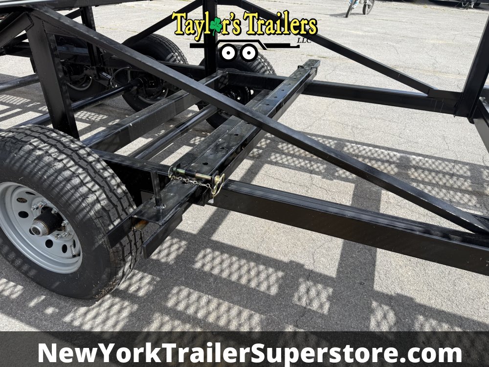 2025 Kaufman W50 Delux 102"x50' Wedge Car Hauler 18k GVW Tri-Axle w/ Trailer Hauling Package