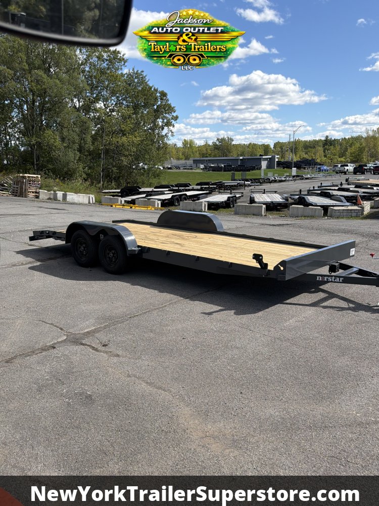 2027 Norstar 83 x 20 Car Hauler w/ Slide Out Ramps 7k GVWR