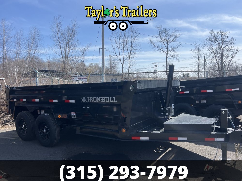 2026 Iron Bull 83x14TA Dump 15k GVW w/ Tarp Kit & Telescopic Lift