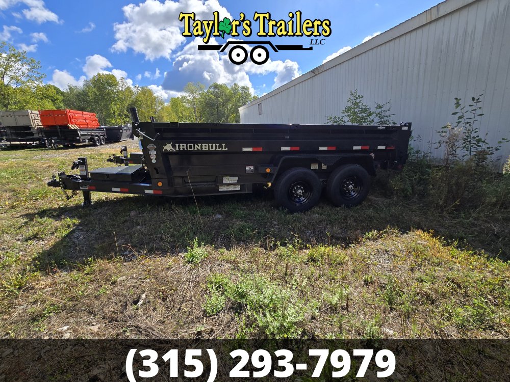2026 Iron Bull 83x14TA Dump 15k GVW w/ Tarp Kit & Telescopic Lift