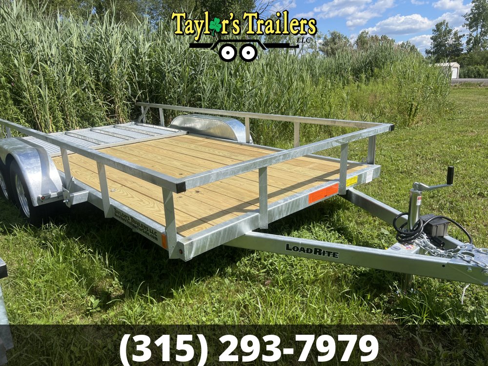 2026 Load Rite 79x14TA 7k GVW Galvanized Utility