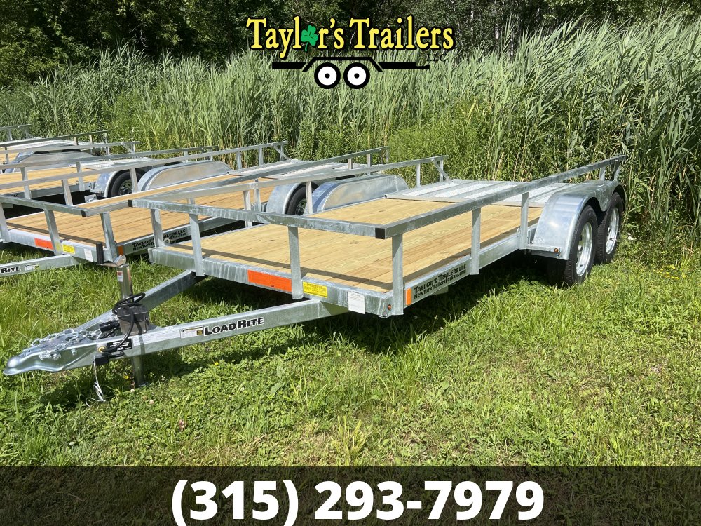 2026 Load Rite 79x14TA 7k GVW Galvanized Utility